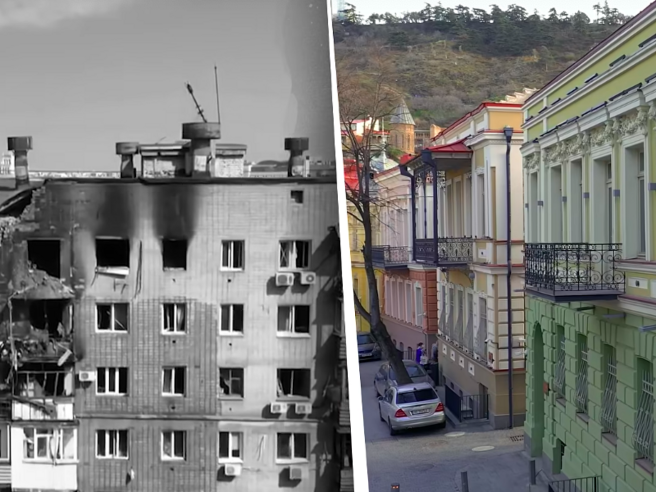 В ролике не указано, что Украину бомбит РФ