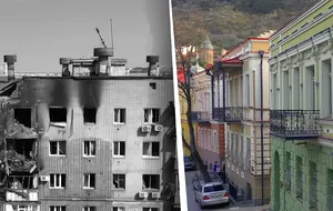 В ролике не указано, что Украину бомбит РФ