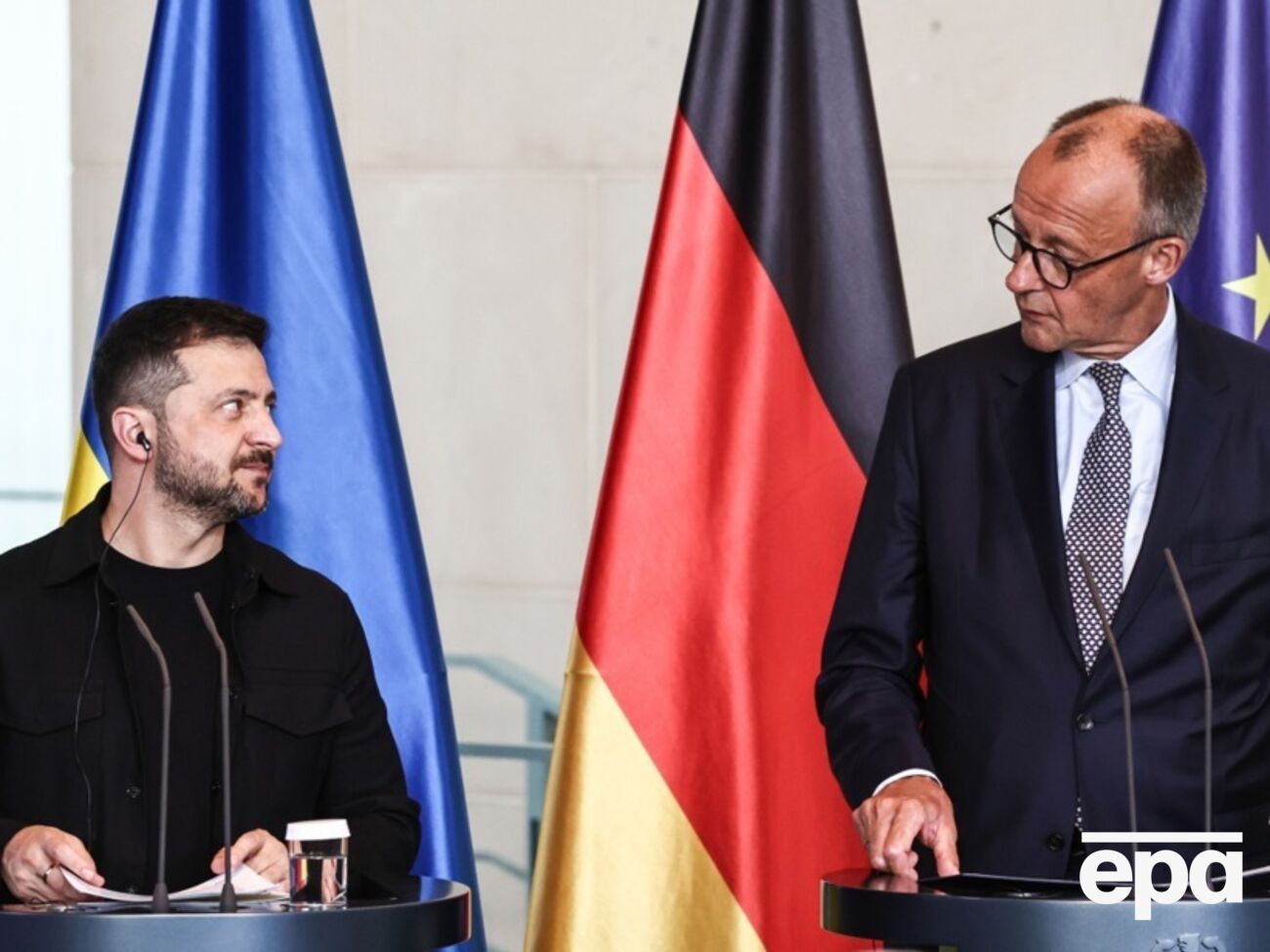 Зеленський розповів, про що говорив із німецьким канцлером