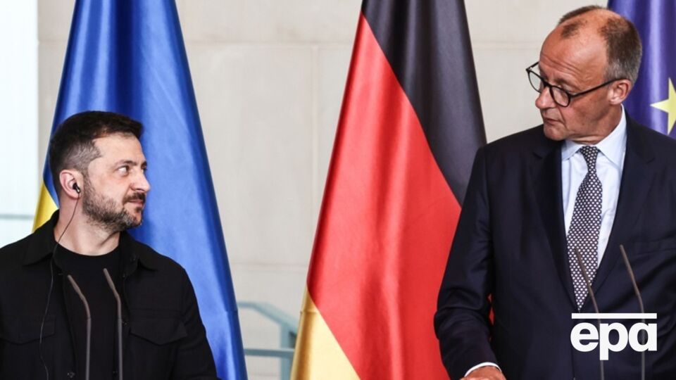 Зеленський розповів, про що говорив із німецьким канцлером