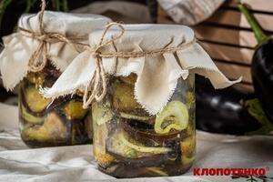 Баклажаны маринуют как мясо