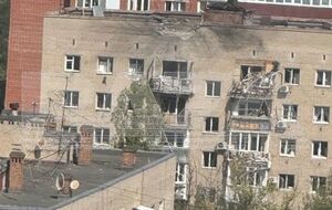 Дрон был сбит с курса российской ПВО