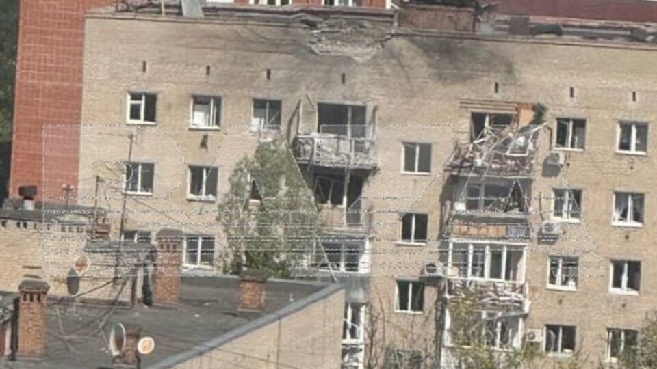 Дрон был сбит с курса российской ПВО