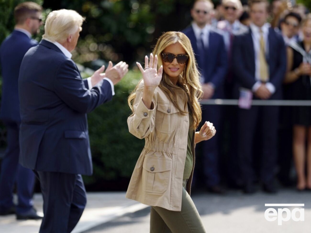 Меланья Трамп заявила, что слова Хантера Байдена нанесли ущерб ее репутации