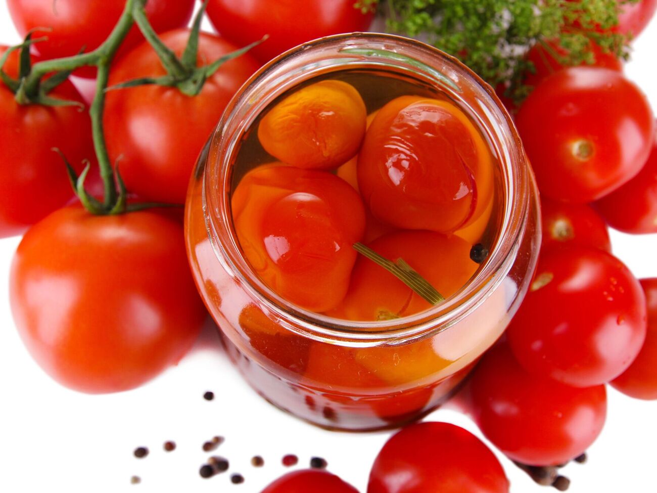 Томаты должны быть достаточно зрелыми