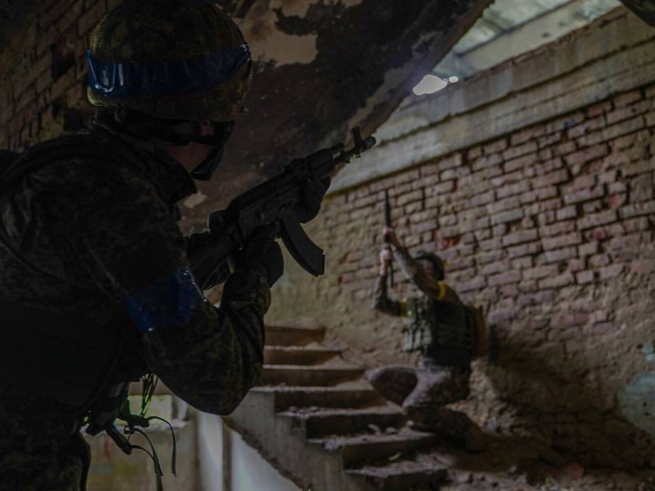 Украинские военные уничтожают россиян, присутствующих в конце их маршрута на добропольском направлении