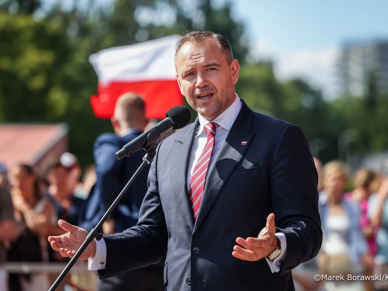 Польський президент закликав усіх, хто цінує свободу і мир, "приєднатися до святкування зупинення деспотизму"