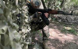 Сейчас украинские военные контролируют территорию