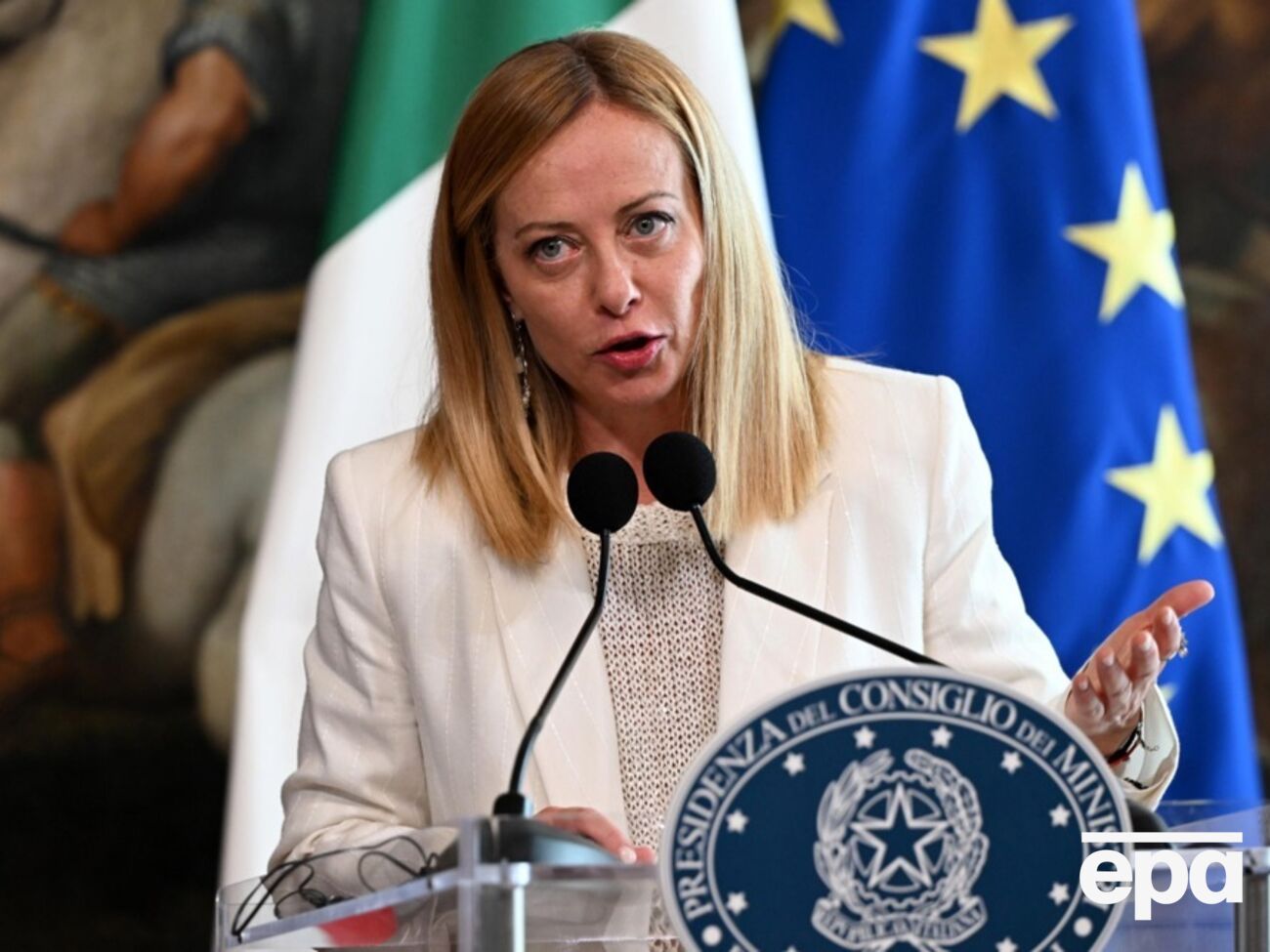 Мелоні: Шлях до миру непростий, але важливо, що його було розпочато