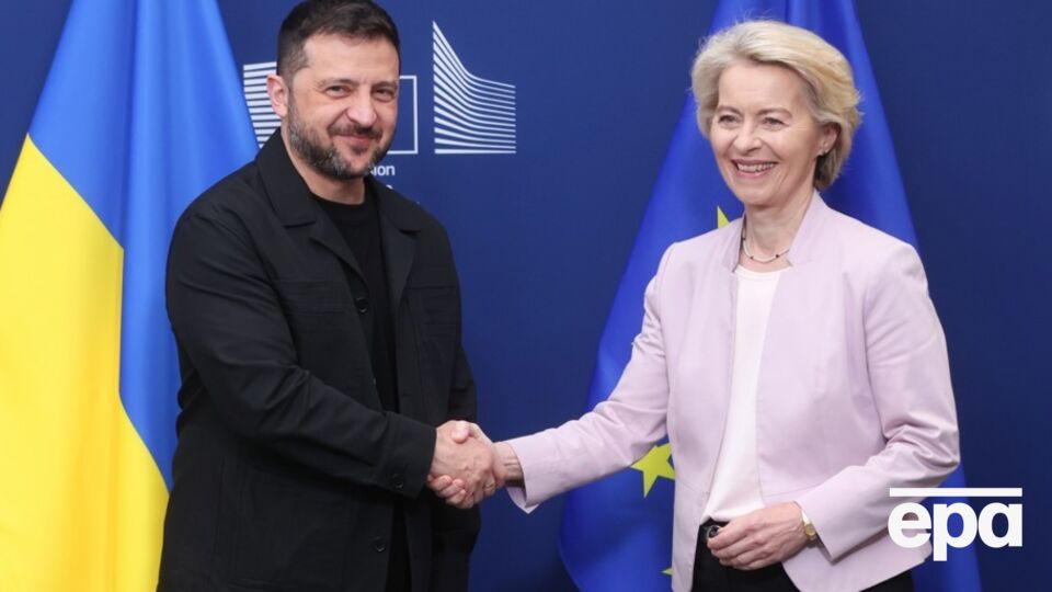 Фон дер Ляєн: Це час, коли Україна вирішує свою долю, але вона може розраховувати на Європу