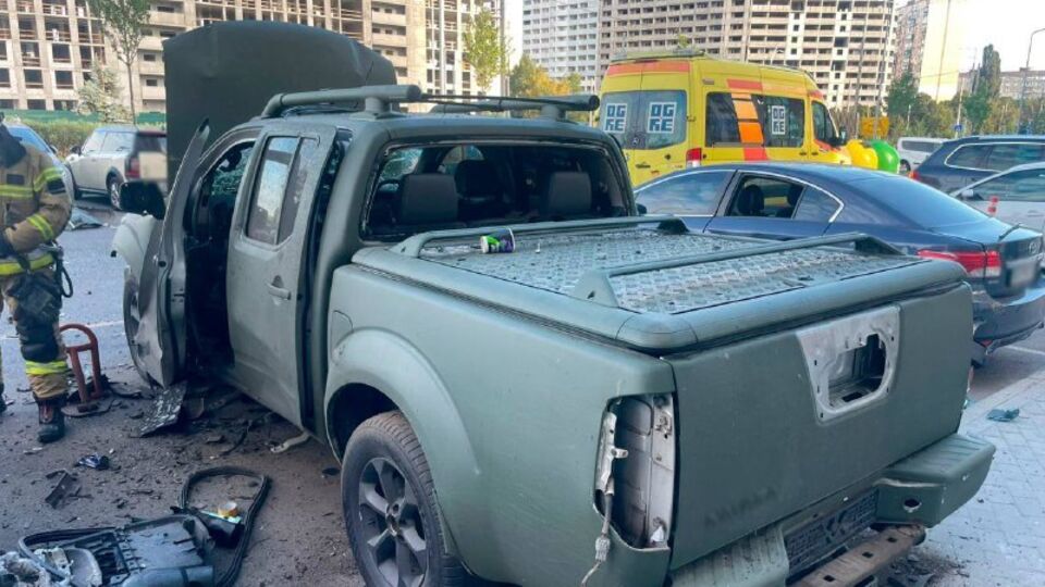 Взрывчатку заложили под пассажирское сиденье машины