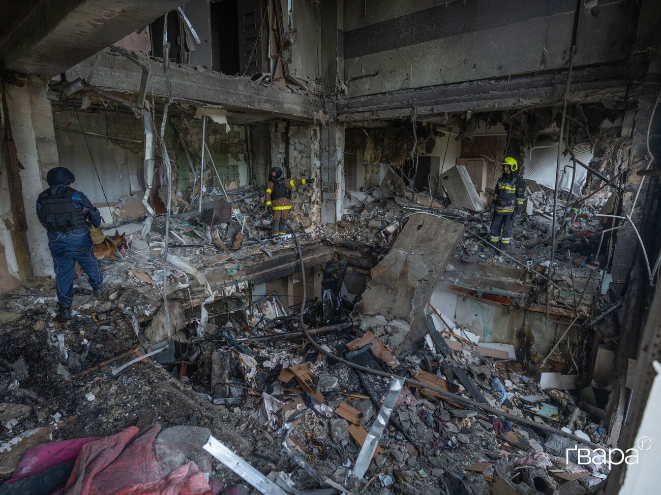 РФ атакувала будинок п'ятьма БПЛА