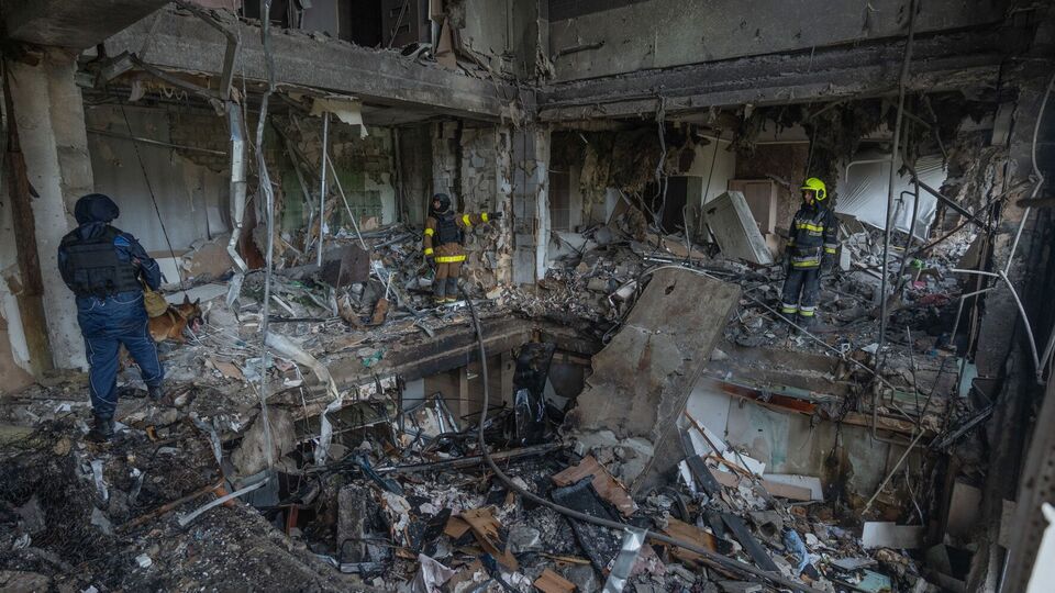 РФ атаковала дом пятью БПЛА