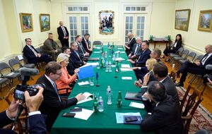 Зеленський провів зустріч із європейськими лідерами перед зустріччю із Трампом