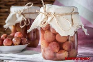 Маринованный виноград является прекрасной закуской