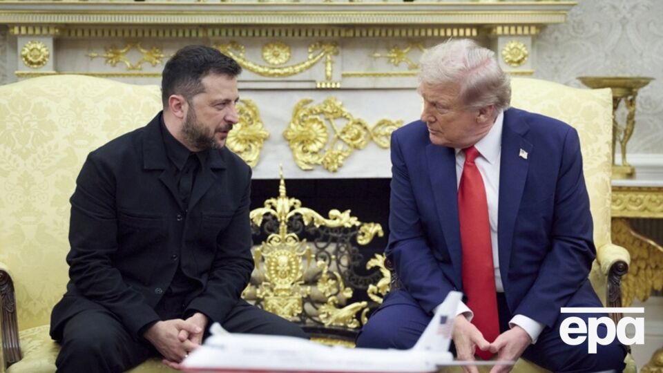 Президент Украины передал проект соглашения на встрече с Трампом 18 августа