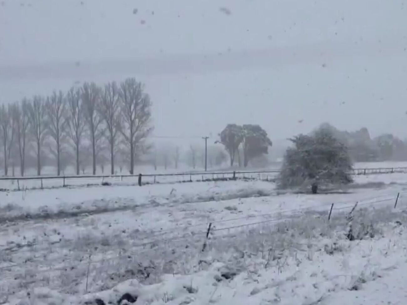 Такой снег в Квисленде в прошлый раз выпадал в 2013 году