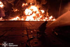 Після обстрілу загорівся паливний об'єкт