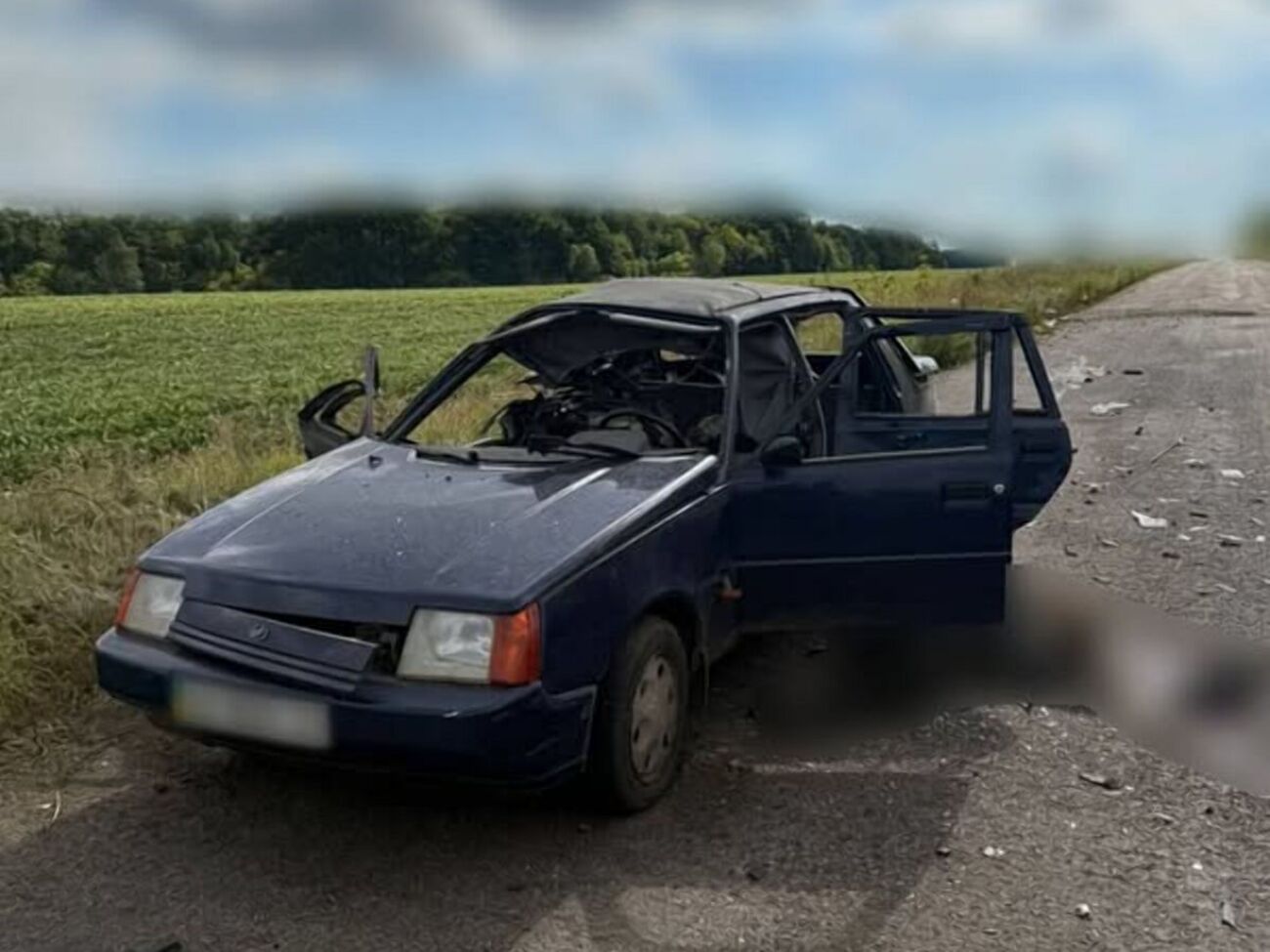 Унаслідок атаки загинули 70-річний водій і його 71-річна співмешканка, розповіла поліція