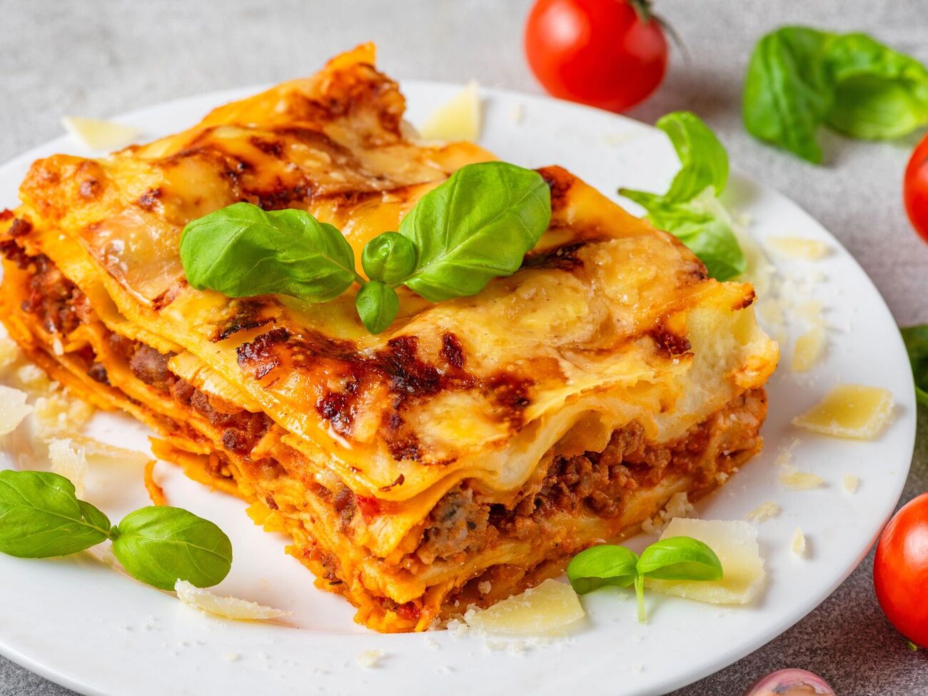 Лазанья жарится 10 минут