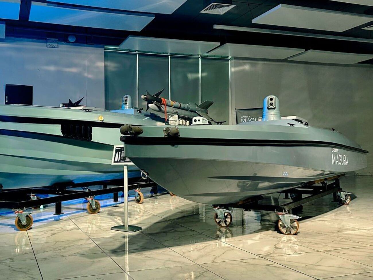 В ГУР показывали некоторые свои морские дроны