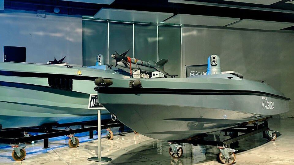 В ГУР показывали некоторые свои морские дроны