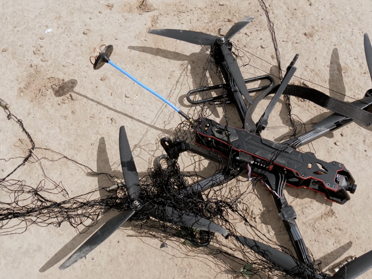 Волонтерский штаб объявил сбор средств на сеткометы против российских дронов