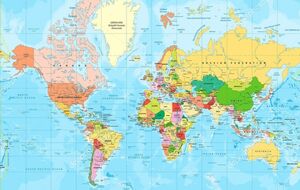 Из-за географического положения на карте Меркатора РФ кажется больше, чем есть на самом деле