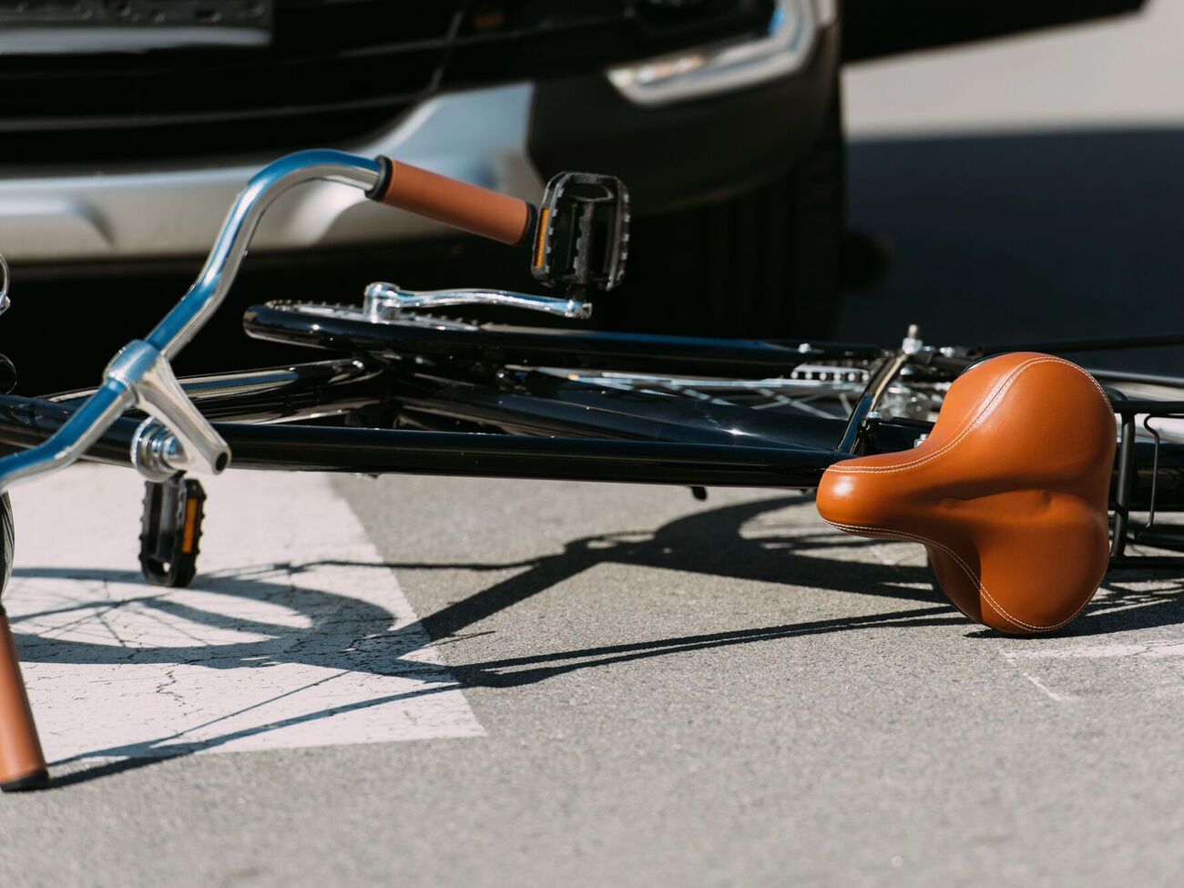 В момент аварии Влад сидел в детском кресле велосипеда своей 36-летней матери