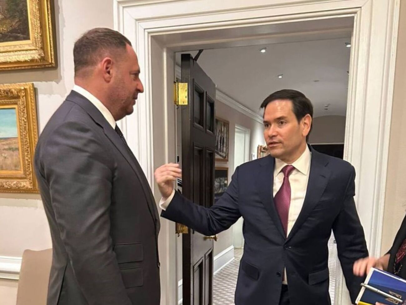 Обсуждение гарантий безопасности с участием Ермака и Рубио состоялось вечером 21 августа