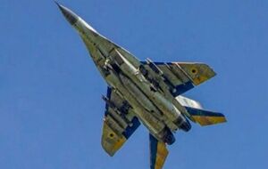 Винищувач повертався з бойового завдання