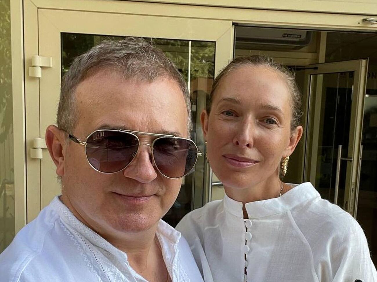 Горбунов и Осадчая поженились в 2017 году