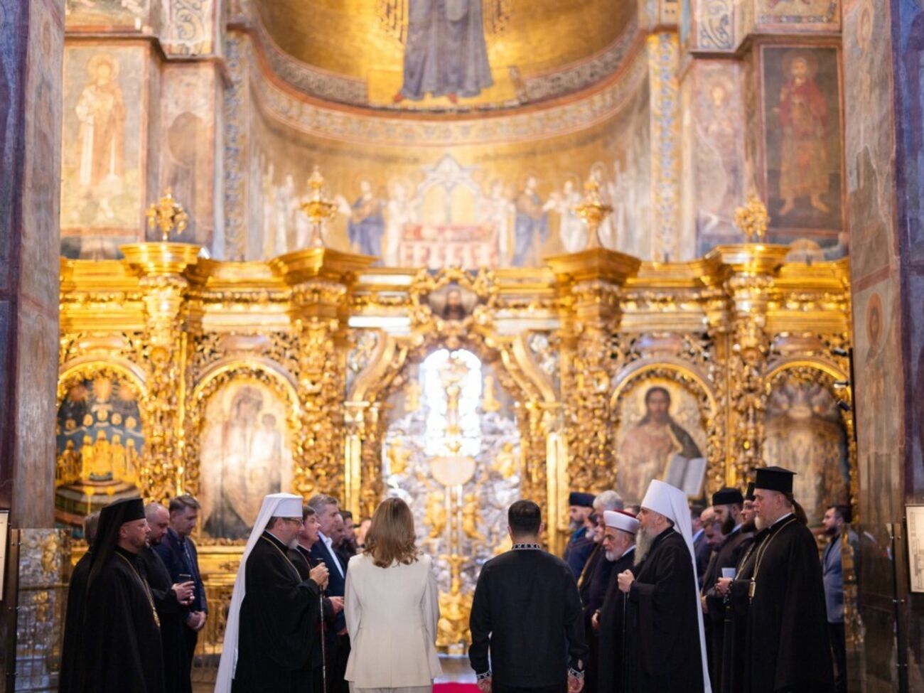 Участие в молитве за Украину приняли также представители иностранных религиозных организаций, сообщили в ОП