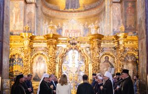 Участие в молитве за Украину приняли также представители иностранных религиозных организаций, сообщили в ОП