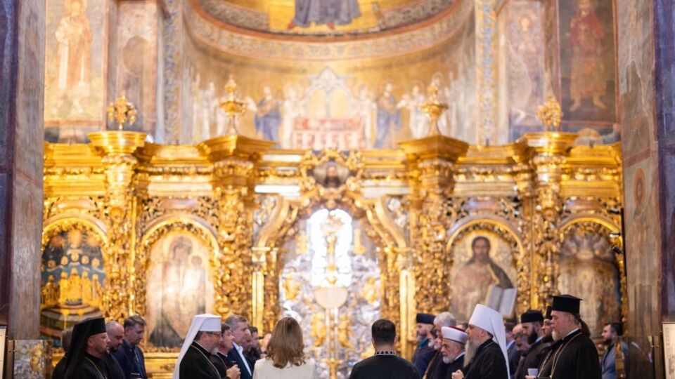 Участие в молитве за Украину приняли также представители иностранных религиозных организаций, сообщили в ОП