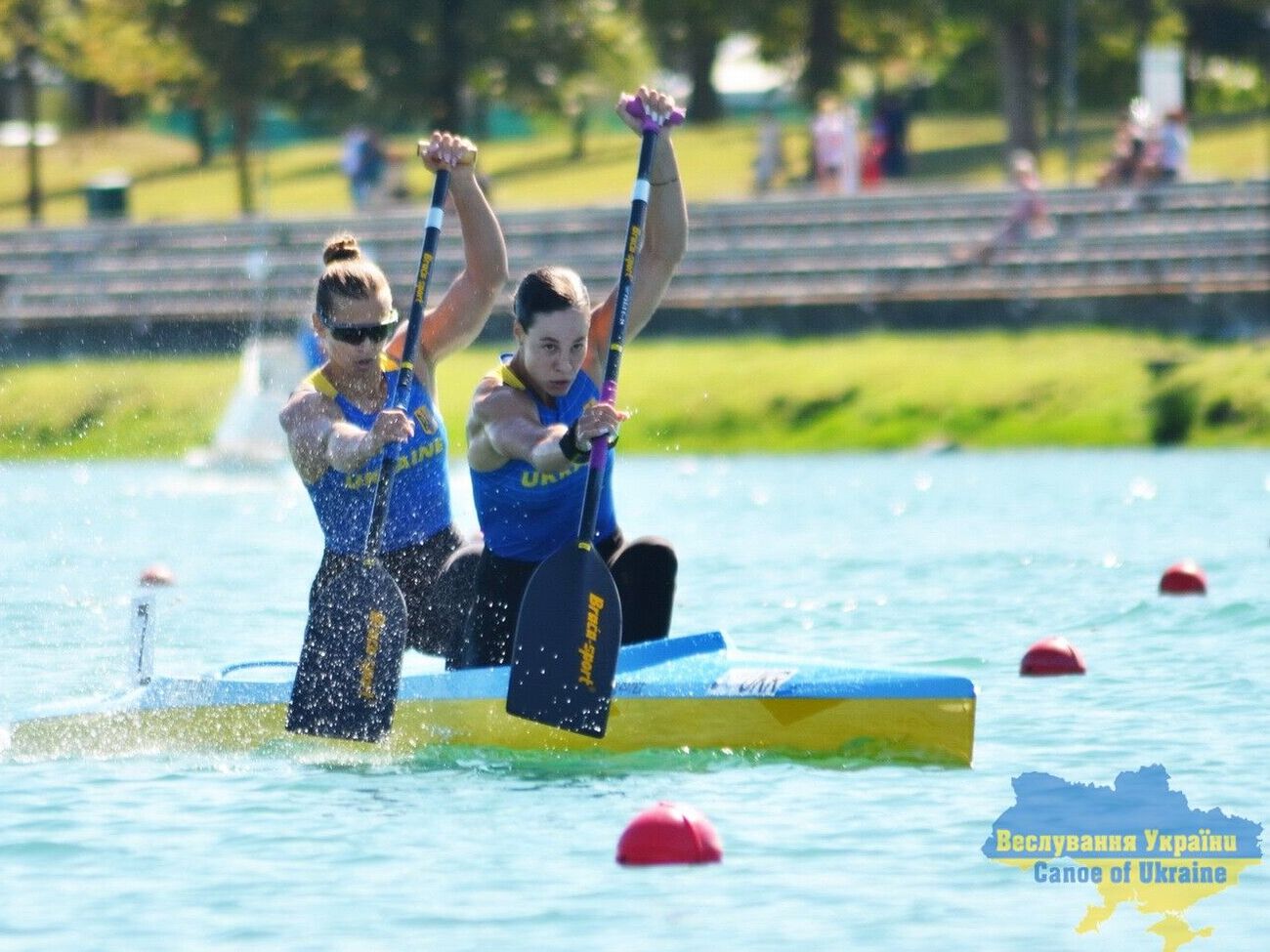 На ЧМ в Милане Лузан (на фото справа) самая титулованная в сборной Украины