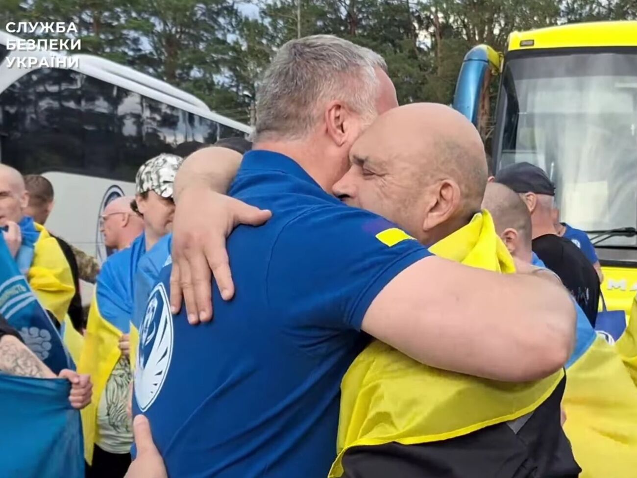 Більшість зі звільнених полонених перебували в російській неволі з 2022 року