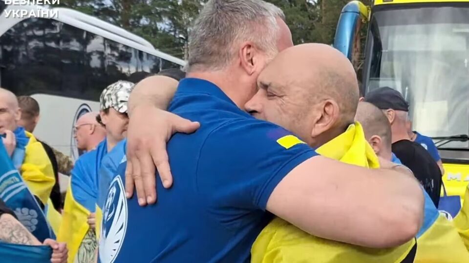 Більшість зі звільнених полонених перебували в російській неволі з 2022 року
