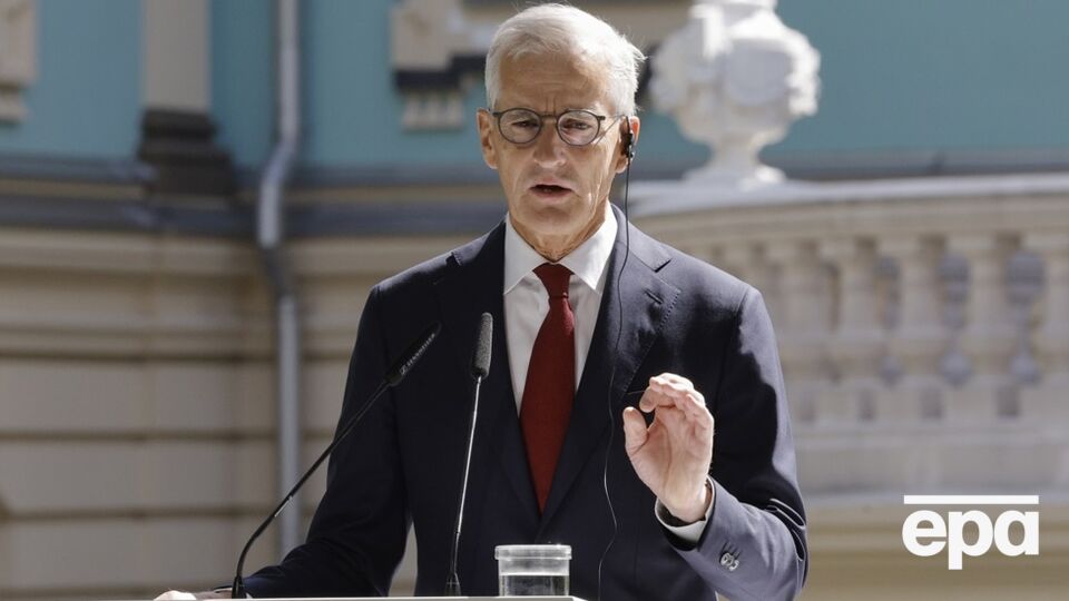 Йонас Гар Стере внесет в парламент предложение выделить для Украины $8,5 млрд в 2026 году