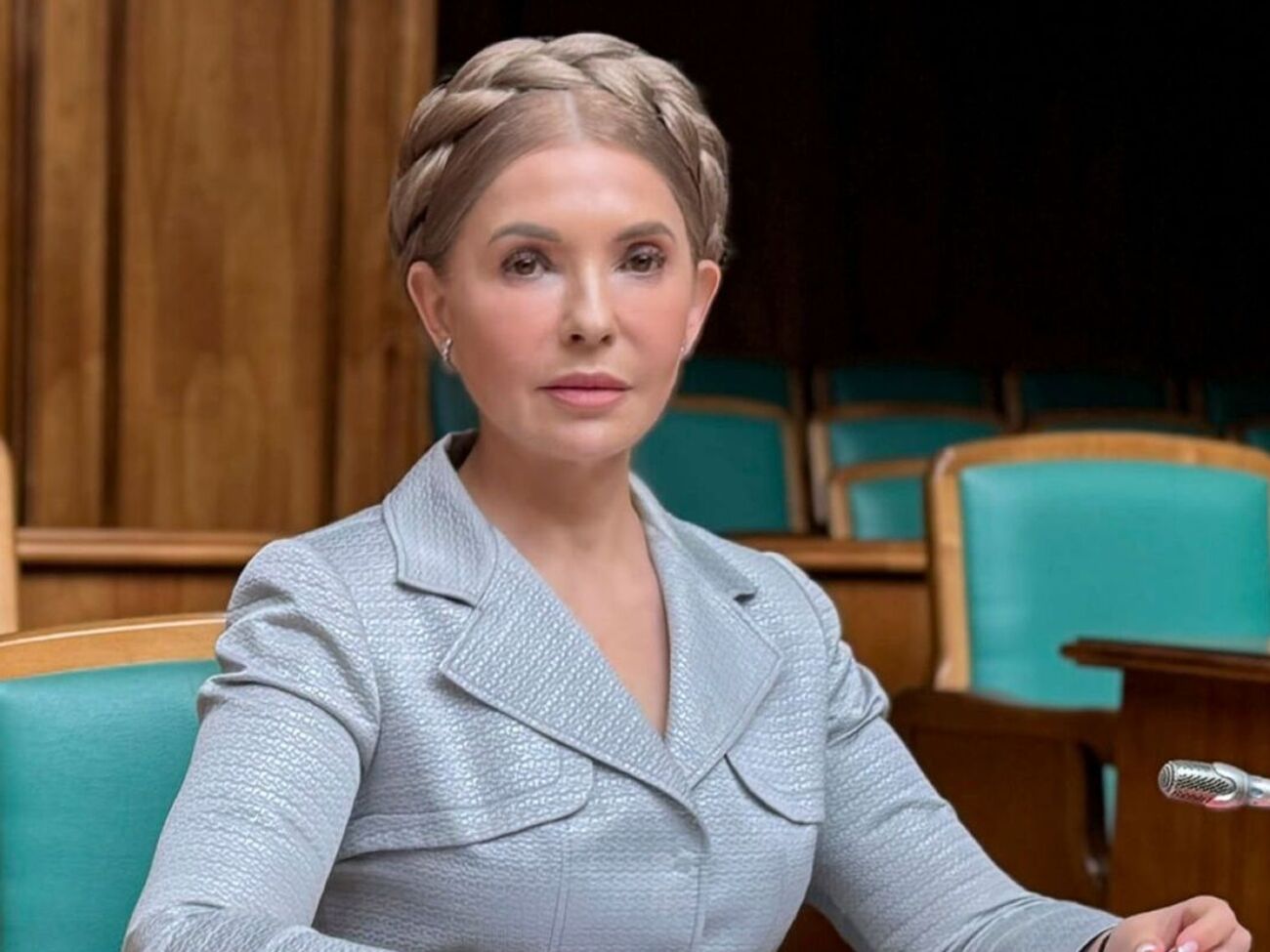 Тимошенко не стала экспериментировать с образом по случаю молитвенного завтрака