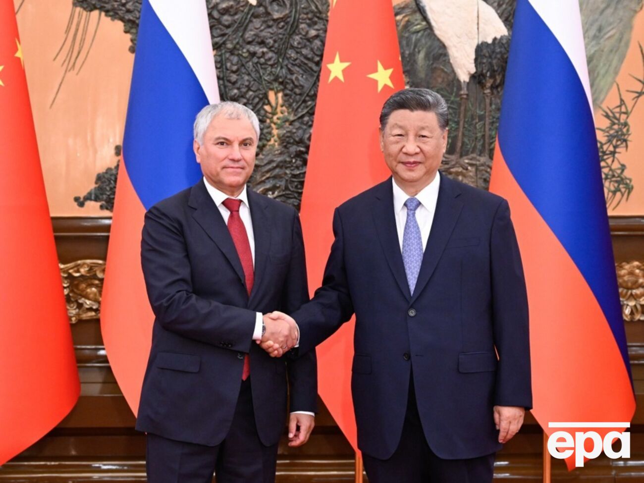 Си Цзиньпин встретился с Володиным в Китае