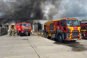 На месте прилетов были пожары