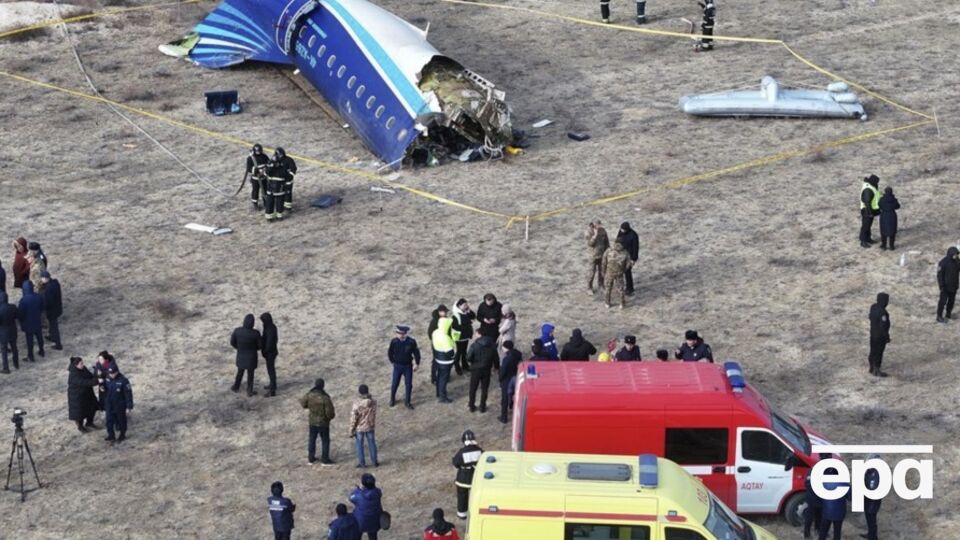 РФ ударила по самолету дважды, заявил президент Азербайджана