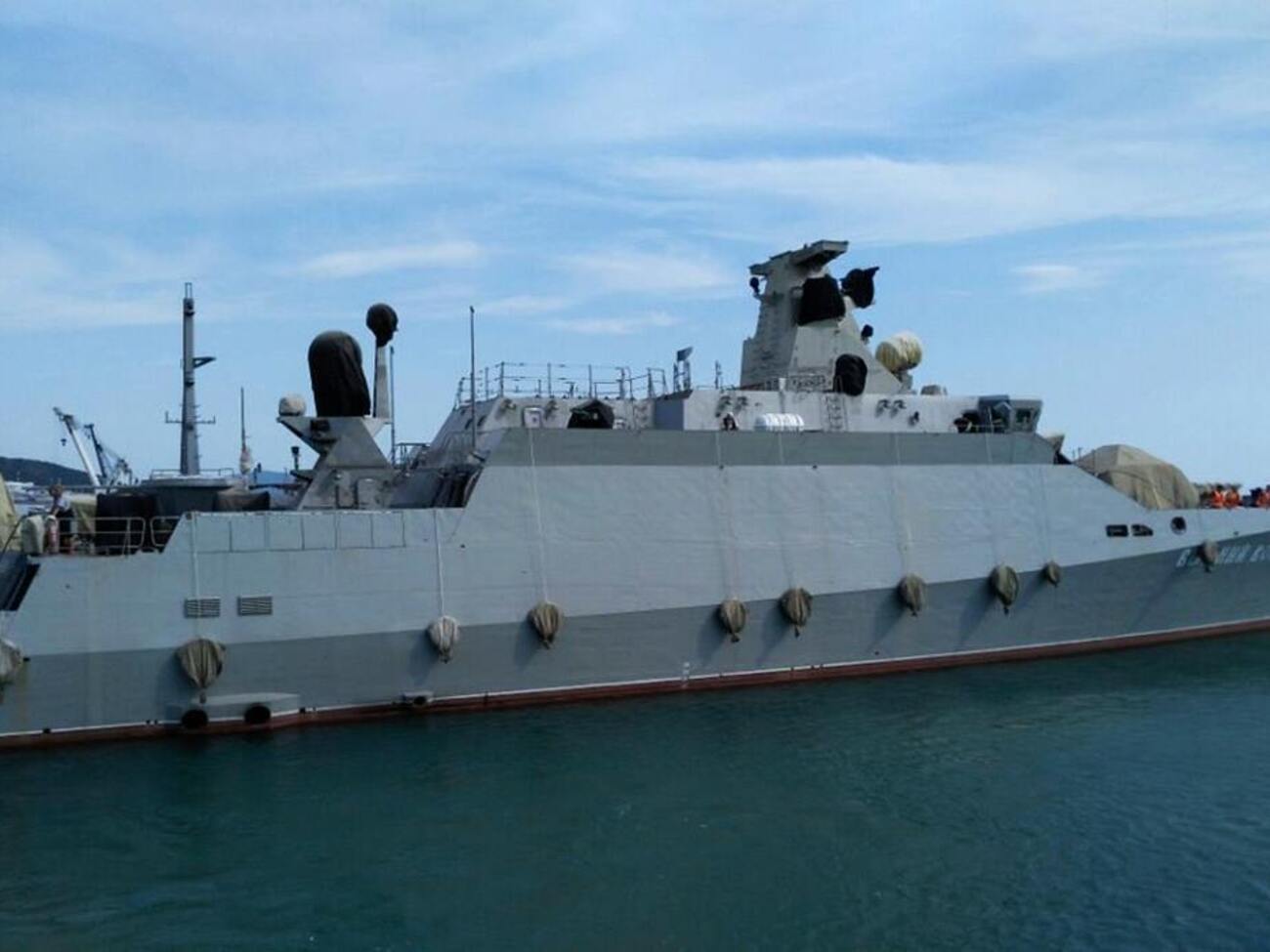 Корабль проекта "Буян-М" получил повреждения