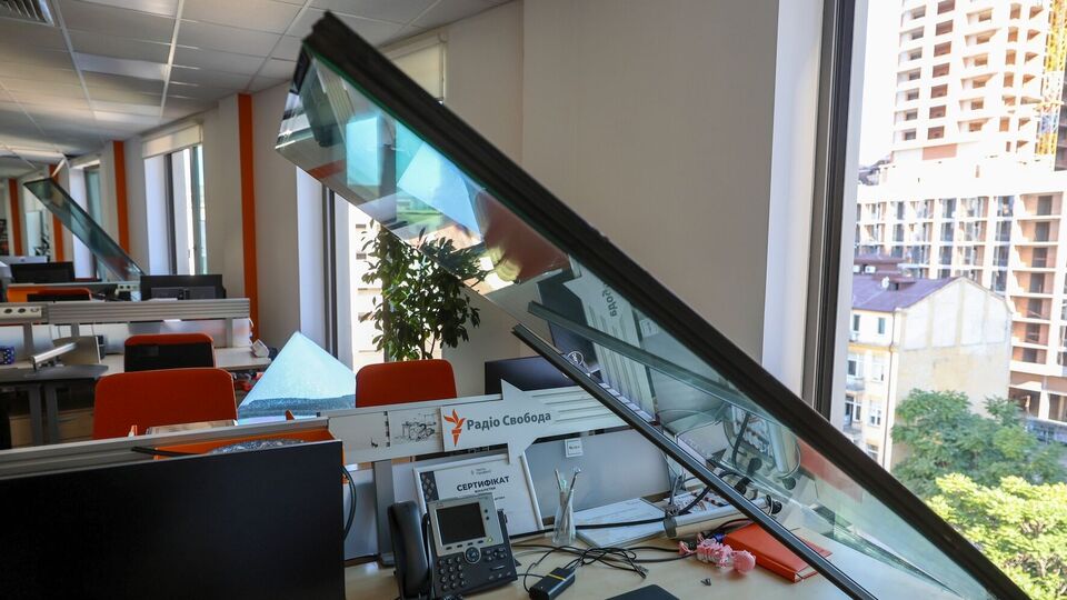 В Киеве пострадали редакции СМИ