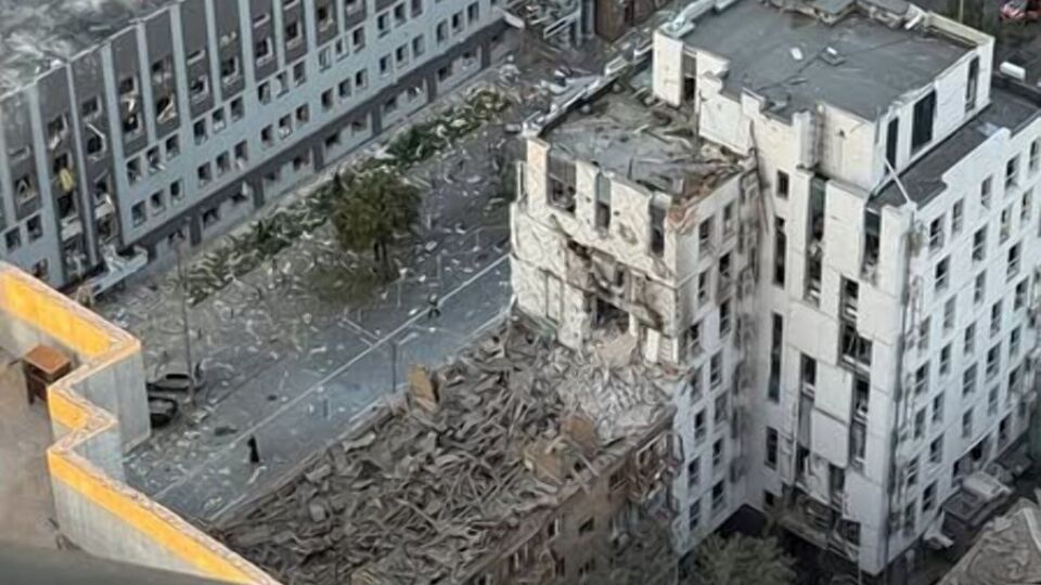 Последствия российского удара по Киеву в ночь на 28 августа 2025 года