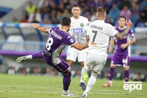 "Полісся" (у білій формі) забило першим, але у підсумку програло