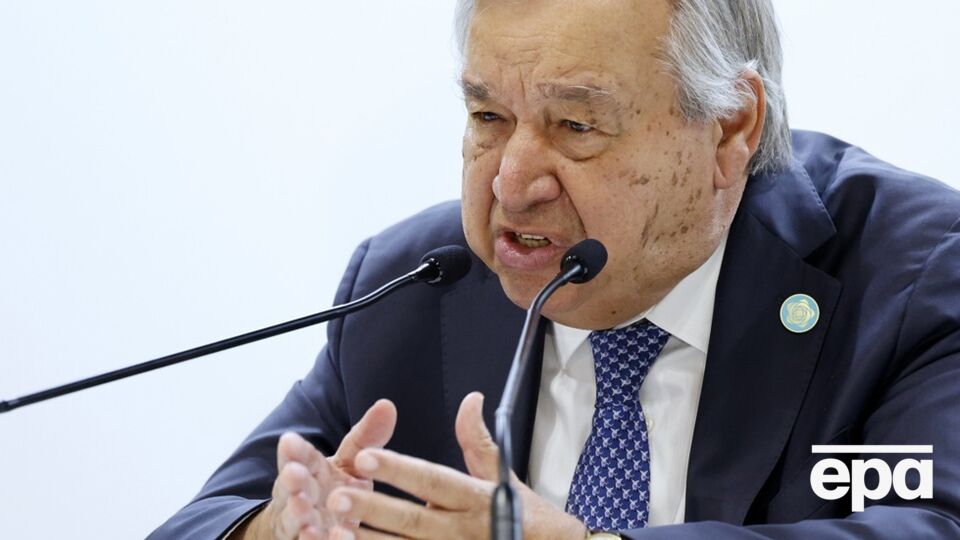 Гутерріш закликав до негайного й постійного припинення вогню