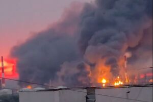 Беспилотники атаковали Куйбышевский НПЗ 28 августа