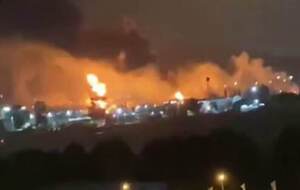 У російському Сочі горить нафтобаза